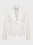 Льняной пиджак Blake Hobbs, Ivory - фото 5