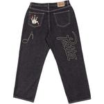 Джинсы Patta Co-branded Edition унисекс черного цвета Stussy, черный - фото 2