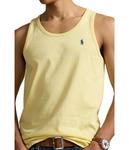 Топ Polo Ralph Lauren Washed Jersey Tank, Wicket Yellow - фото 3