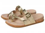 Туфли VIONIC Carmela Thong Sandals, Gold Leather - фото