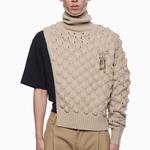 Feng Chen Wang Свитер мужской хаки - фото 4