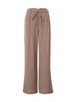 Брюки STUDIO SELECT Wide leg Pleat-Front Pants Melika, коричневый - фото