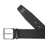 Ремень мужской Burberry Leather, черный - фото