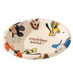 Наборы посуды Disney, 8-Inch Mickey Mouse Family Thick-Edged Deep Plate - фото