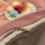 Yalu Пододеяльник 180х220 см, цвет Red bean paste + light gray AL - фото 8