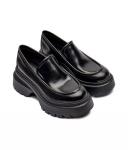 Кожаные мокасины Шилох Michael Kors, черный - фото 3