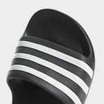 Шлепанцы Adilette Aqua Adidas, цвет Core Black/Cloud White/Core Black - фото 8
