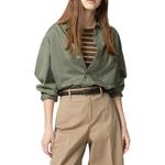 Рубашка унисекс UNIQLO, темно-бежевый - фото 3