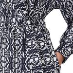 Платье с принтом Esploso MaxMara, белый синий - фото 7