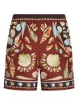Dolce & Gabbana плавки-шорты с принтом, коричневый - фото 2
