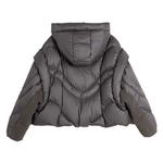 ELLE Пуховик Women's Medium Gray - фото 3