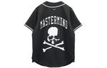 Бейсбольная куртка Mastermind Japan X унисекс черного цвета Mitchell Ness - фото 2