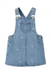 Детское джинсовое платье Mango Kids, Lichtblauw - фото 4