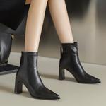 JOSINY Черные женские ботильоны, цвет Black - фото 4