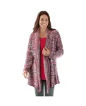 Женский кардиган Plus Size Multi Marled Woman Within, черный - фото