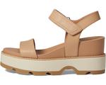 Туфли SOREL Joanie IV Y Strap Wedge, цвет Honest Beige/Bleached Ceramic - фото 4