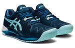 Кроссовки gel-resolution 8 low-top running shoes blue Asics, синий - фото 3