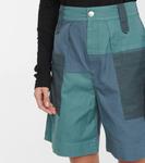 Шорты Kalerna из хлопка и льна Marant Etoile, Petrol - фото 4