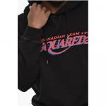 Хлопковая толстовка с капюшоном и логотипом Dsquared2, Black - фото 3