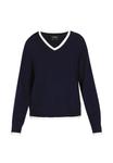Джемпер usha Jumper, Navy/Offwhite/Dark Blue - фото 5