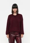 Джемпер Gestuz ALPHA SLIT PULLOVER, Blood Red/Dark Red - фото