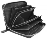 Кошелек bugatti "Атланта", натуральная кожа, черный - фото 6