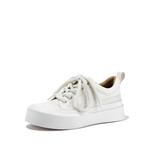 Низкие женские скейтерские кроссовки SELAIYA, серебристые - фото 6