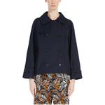 Тренч женский синий MaxMara - фото 4