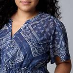 Платье макси Plus size Simply Vera Vera Wang, Black - фото 3