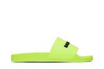Кроссовки Balenciaga Pool Slides Fluo Yellow, желтый - фото