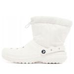 Кроссовки classic lined neo puff boots 'white' Crocs, белый - фото