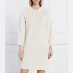 Шерстяной костюм Armani Exchange, бежевый - фото