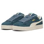 Кеды PUMA Suede XL Series Skateboard Unisex Low-Top, темно-синий/белый - фото 3