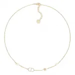 DIOR Колье из смолы Unisex Light Gold - фото 3