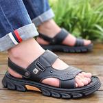 Пляжные сандалии мужские Captain Illy, черный - фото 4