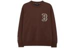 MLB Оверсайз свитшот Boston Red Sox унисекс коричневый - фото