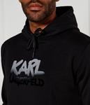 Свитер Regular fit Karl Lagerfeld, черный - фото 4