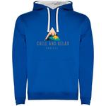 Худи Kruskis Chill And Relax Two Colour, синий - фото