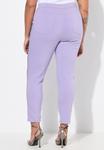 Брюки MIAMODA CRINCLE SEITENSTREIFEN ELASTIKBUND, Lavender/Lilac - фото 3