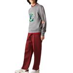 Свитшот из хлопка с принтом логотипа LACOSTE, синий - фото 7