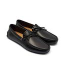 Кожаные мокасины noel_mocc_ltlc Boss, черный - фото 3