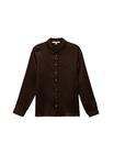 Блуза Koton Button-down blouse, Brown - фото
