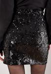 Юбка Apricot MULTI SEQUIN BODYCON, Black - фото 3