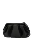 Сумка-клатч со сборками Themoirè, черный - фото
