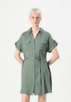 Платье Vero Moda VMBUMPY SHORT, Laurel Wreath/Green - фото 4