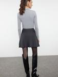Мини юбка Trendyol, Anthracite - фото 4