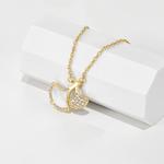 Позолоченное медное ожерелье Women's ONEKISS - фото 12