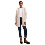 Кардиган Selected Lulu New Long, бежевый - фото 4