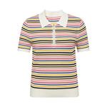 Свитер женский Deep Breath полосатый, хаки - фото 2