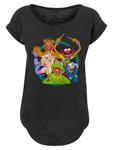 Футболка F4NT4STIC Disney The Muppets Group Circle, Black - фото